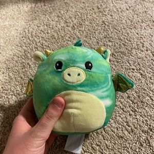 Squishmallow Kellytoy | 5” Mystery pack Green Tie-die Dragon